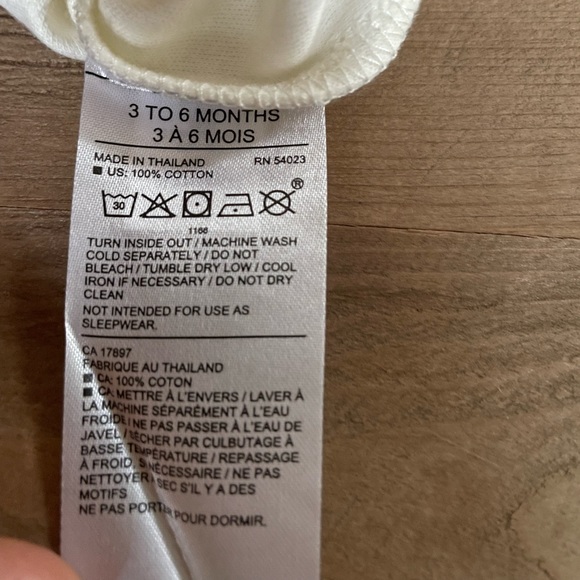 NWT: Janie and Jack - Ruffle Collar One-Piece w/Footies - Picture 9 of 9